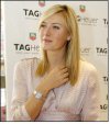 Мария Шарапова представила новые часы от TAG Heuer